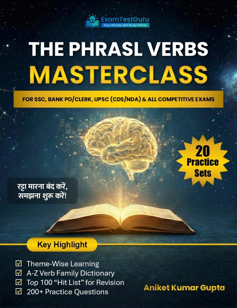 Phrasal verbs for ssc cgl bank po clerk